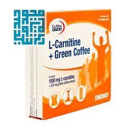 قیمت و خرید ویال ال کارنیتین و قهوه سبز یوروویتال 6 عددی