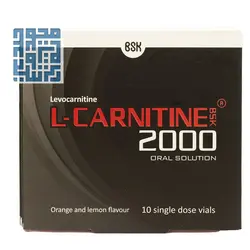قیمت و خرید ویال ال کارنیتین 2000 بی اس کی 10 عددی