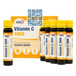 قیمت و خرید ویال ویتامین C 1000 میلی گرم یوروویتال 6 عددی