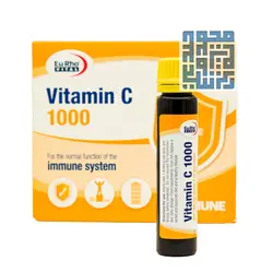 قیمت و خرید ویال ویتامین C 1000 میلی گرم یوروویتال 6 عددی