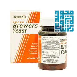 قیمت و خرید قرص مخمر آبجو هلث اید 60 عددی