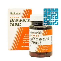 قیمت و خرید قرص مخمر آبجو هلث اید 60 عددی