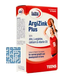 خرید کپسول آرژی زینک پلاس یوروویتال 30 عددی