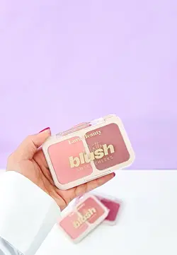 پالت رژگونه دو رنگ لورا بیوتی ( Lura beauty Blush palette )