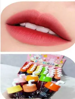تینت لب طرح آبمیوه نی دار مجیک