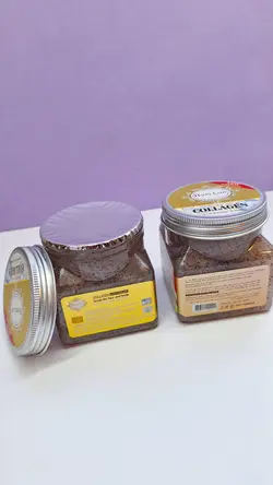 اسکراب شنی صورت و بدن کلاژن 300 میل هپی لیدی