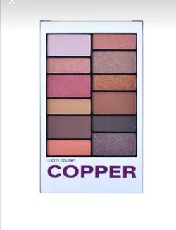 پالت سایه سیتی کالر کوپر city color copper - aykizi.store