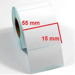 لیبل پرفراژ دار پی وی سی سایز ۱۵ × ۵۵ | دکان چین