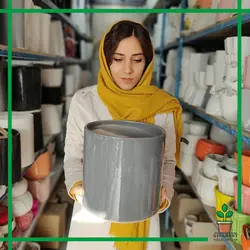 گلدان سرامیکی بزرگ مدل ارکیده