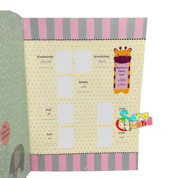آلبوم خاطرات کودک mamas &amp; papas طرح فیل کرم