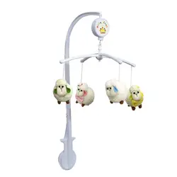 آویز تخت موزیکال مدل Baby Land طرح گوسفند