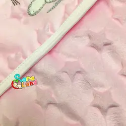 پتو دورپیچ کلاه دار ستاره ای طرح خرس و بادکنک