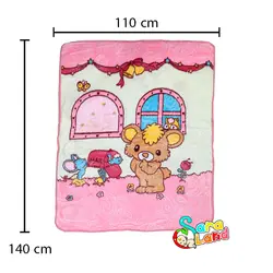 پتو کودک سایز 110 در 140 طرح دار senfela