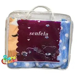 پتو کودک سایز 110 در 140 طرح دار senfela
