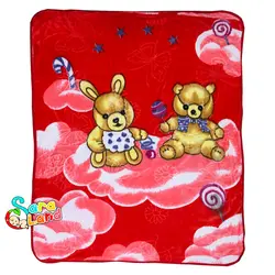 پتو کودک سایز 110 در 140 طرح دار senfela