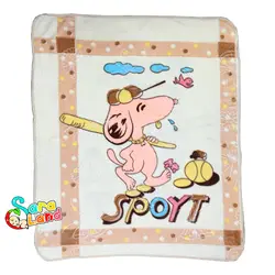 پتو کودک سایز 110 در 140 طرح دار senfela