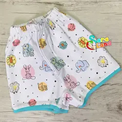 ست لباس تکه ای نی نی سان طرح حیوانات