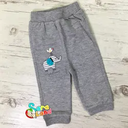 ست لباس تکه باز تینی تاپ طرح فیل و پرنده