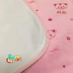 زیرانداز تعویض پوشک خارجی Best Baby طرح خرس صورتی