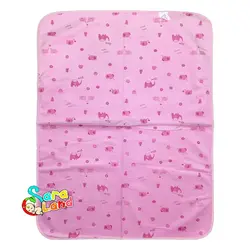 زیرانداز تعویض پوشک خارجی Best Baby طرح فیل صورتی