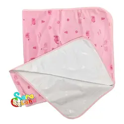 زیرانداز تعویض پوشک خارجی Best Baby طرح فیل صورتی