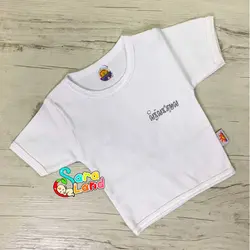 ست لباس تیکه ای نی نی سان طرح ساده سفید