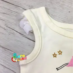 ست لباس تیکه باز کوکالو طرح فلامینگو دخترانه