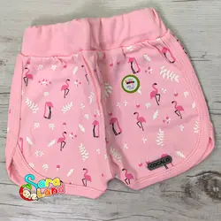 ست لباس تیکه باز کوکالو طرح فلامینگو دخترانه