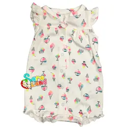 رامپر کودک کارترز Carter's طرح بستنی سفید - سیسمونی سارالند