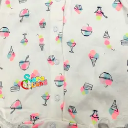 رامپر کودک کارترز Carter's طرح بستنی سفید - سیسمونی سارالند