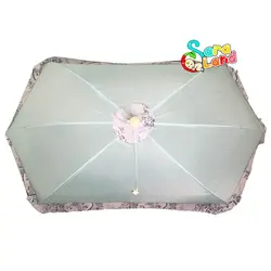 پشه بند چتری کودک رنگ آبی