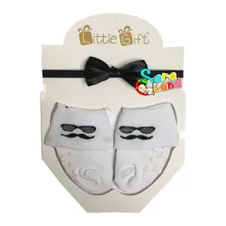 ست جوراب و پاپیون پسرانه Little Gift طرح سیبیل - سیسمونی سارالند