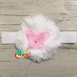 هد بند نوزاد دخترانه طرح پروانه ای - سیسمونی سارالند