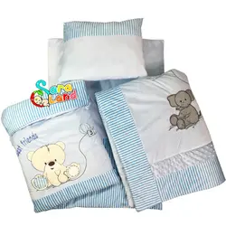سرویس خواب نوزادی 4 تکه مایسا طرح حیوانات - سیسمونی سارالند