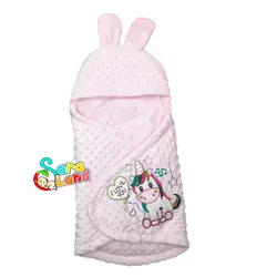 کیسه خواب نوزاد Ouldooz Bebek مدل حبابی طرح اسب تک شاخ صورتی - سیسمونی سارالند