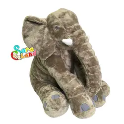 عروسک پولیشی فیل بالشتی 60 سانتی متر - سیسمونی سارالند