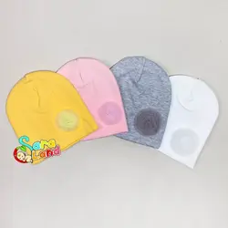 کلاه نوزاد کشی رنگی گل دار - سیسمونی سارالند