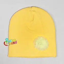 کلاه نوزاد کشی رنگی گل دار - سیسمونی سارالند