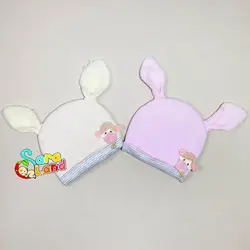 کلاه نوزاد گوش دار طرح دختر - سیسمونی سارالند