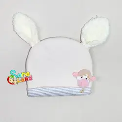 کلاه نوزاد گوش دار طرح دختر - سیسمونی سارالند