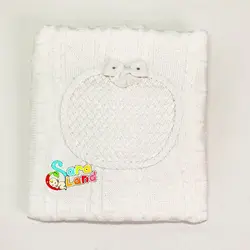 پتو نوزاد بافت مینل Minel پاپیونی کرم - سیسمونی سارالند