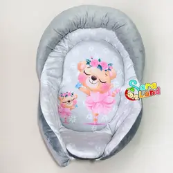 قنداق سوئیسی مخمل نوزاد طرح خرس باله - پوشاک و سیسمونی سارالند