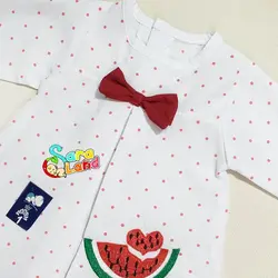 شومیز یلدایی نوزاد دخترانه طرح هندوانه - پوشاک و سیسمونی سارالند