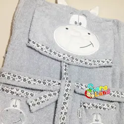 تن پوش نوزاد Little Me طرح گاو - پوشاک و سیسمونی سارالند