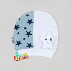 کلاه عروسکی نوزاد تُرک طرح ستاره