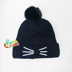 کلاه بافت نوزاد داخل خز مدل موش