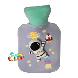 کیسه آب گرم نوزاد پوپت دار ظرفیت 500 میلی لیتر مدل فضانورد