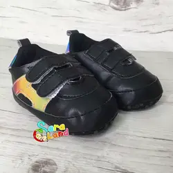 پاپوش نوزاد هولوگرامی مشکی