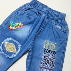 ست بلوز و جلیقه و شلوار جین نوزاد