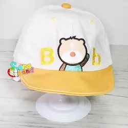 کلاه آفتابی نوزاد طرح باب